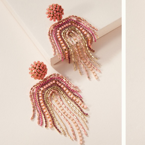 waterfall drop earrings